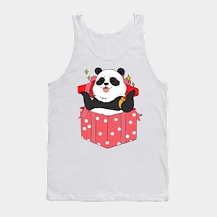 Merry Christmas_Panda Tank Top